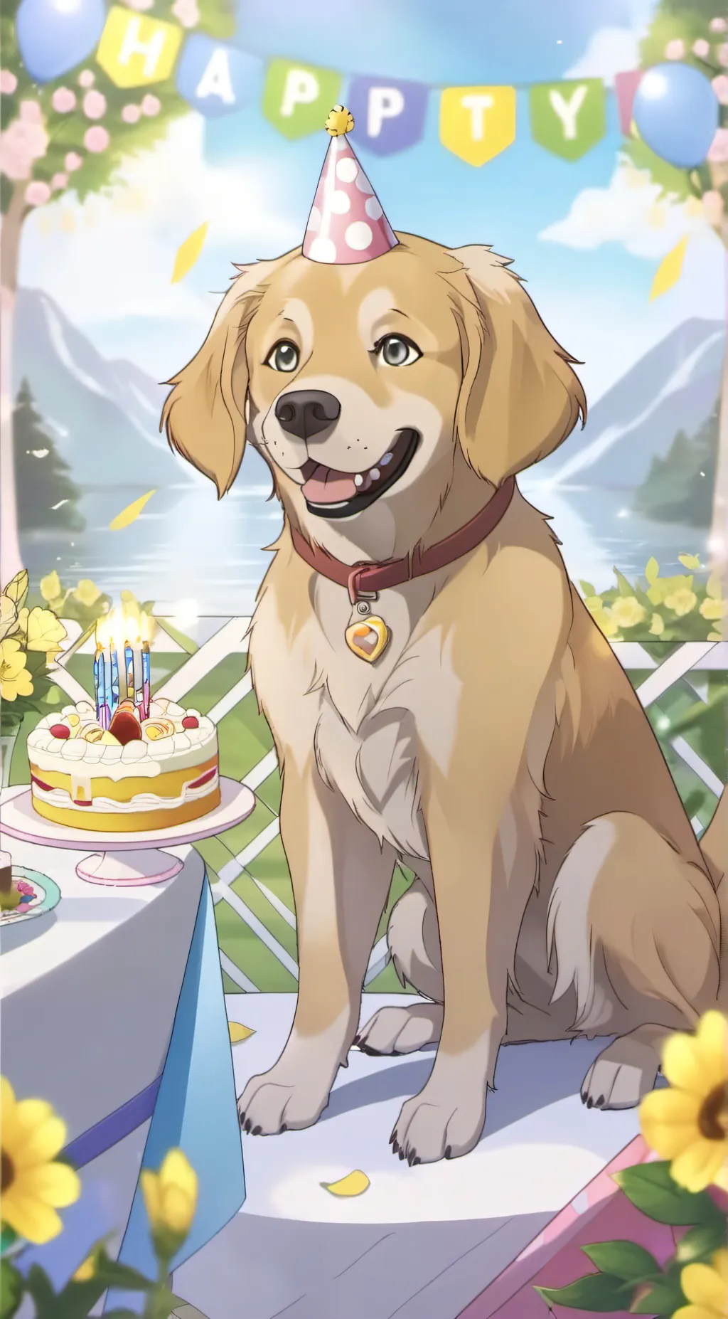 ai character: sweetie  background