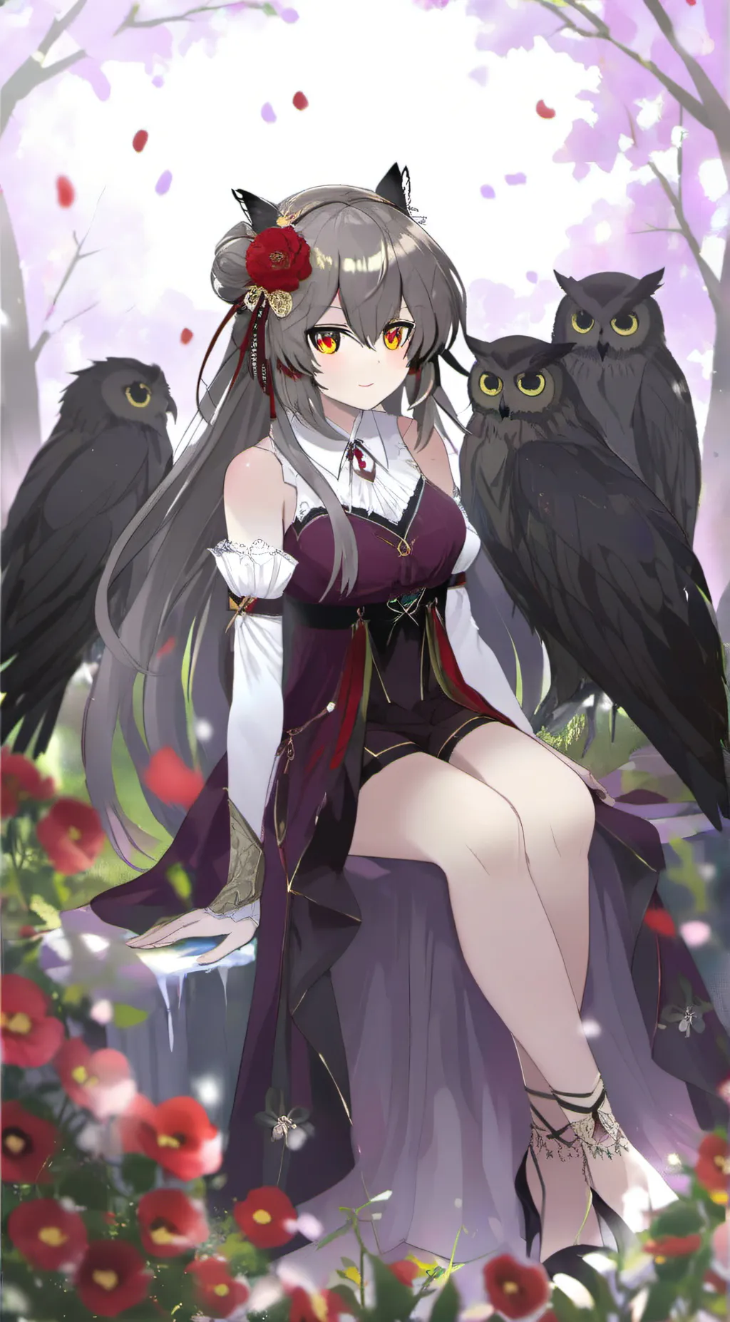 ai character: cinnamon background