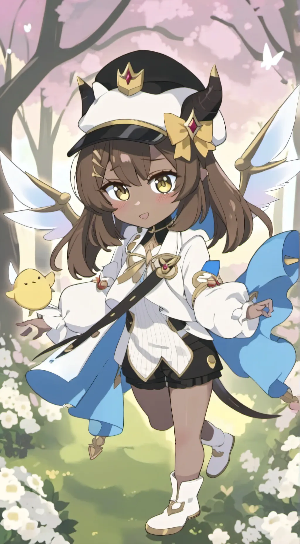 ai character: Aria background