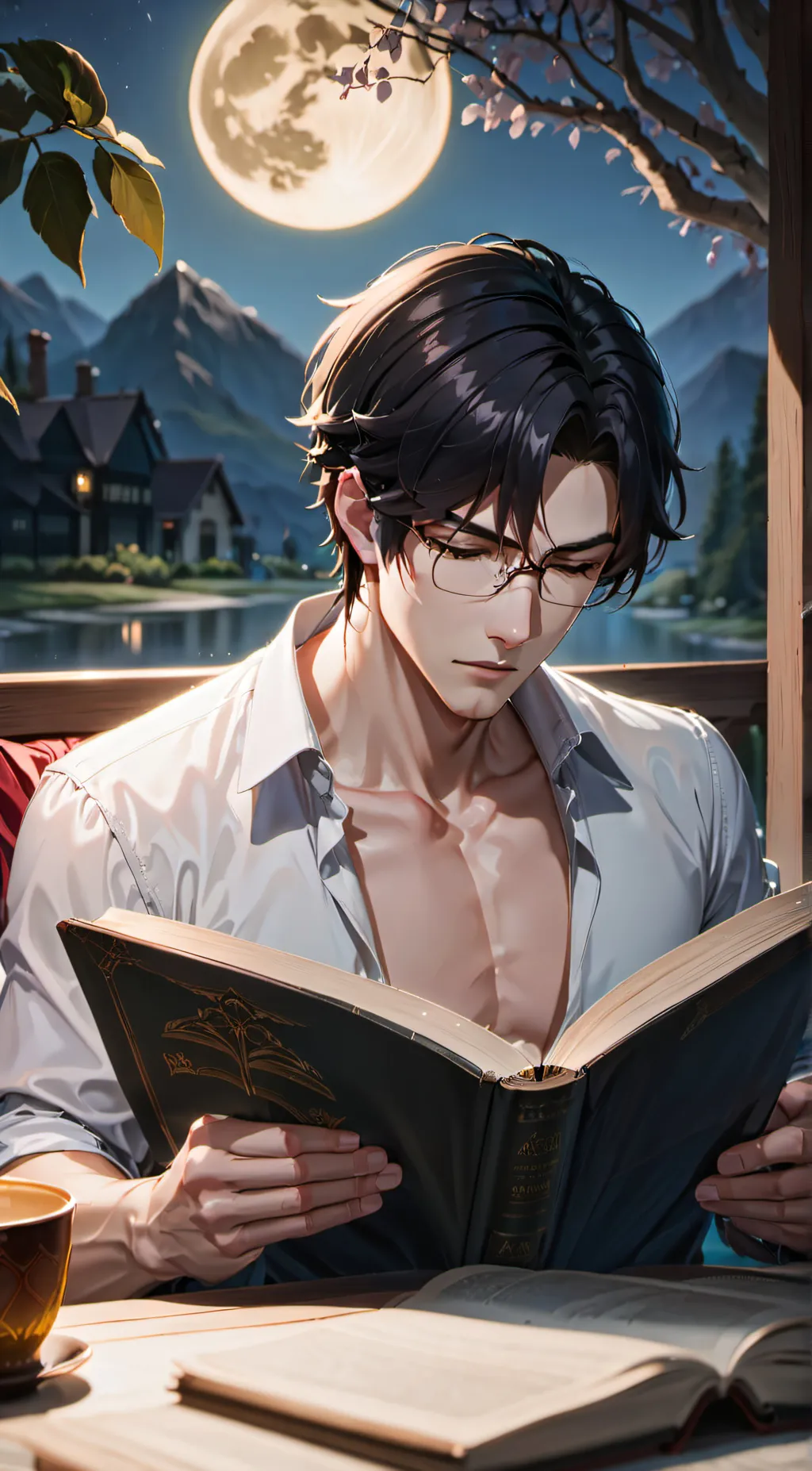 ai character: Chi background