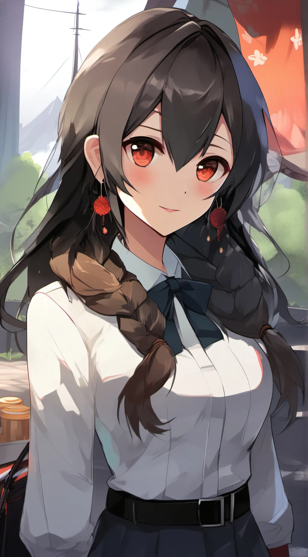 ai character: Hashia background