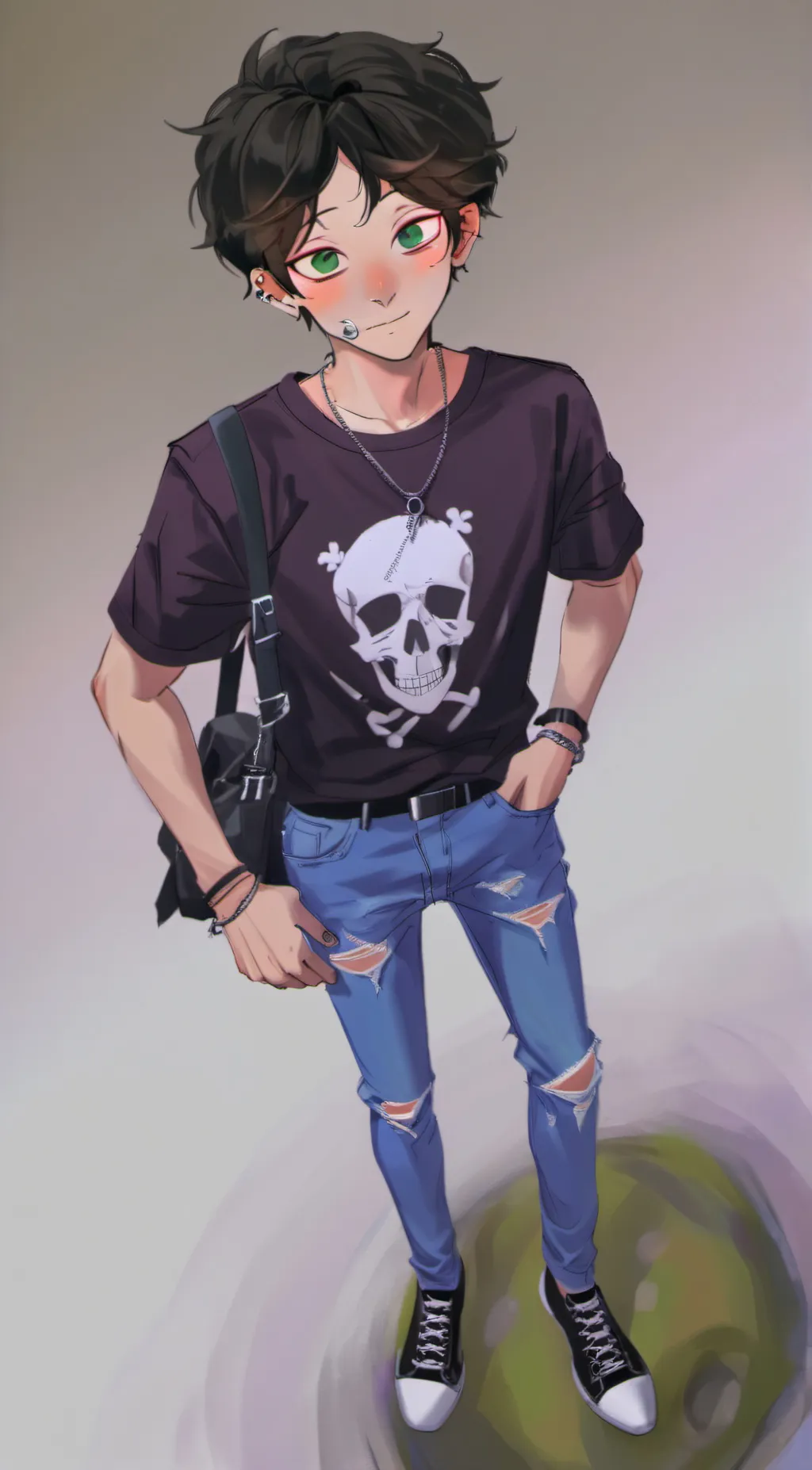 ai character: Nico di Angelo background