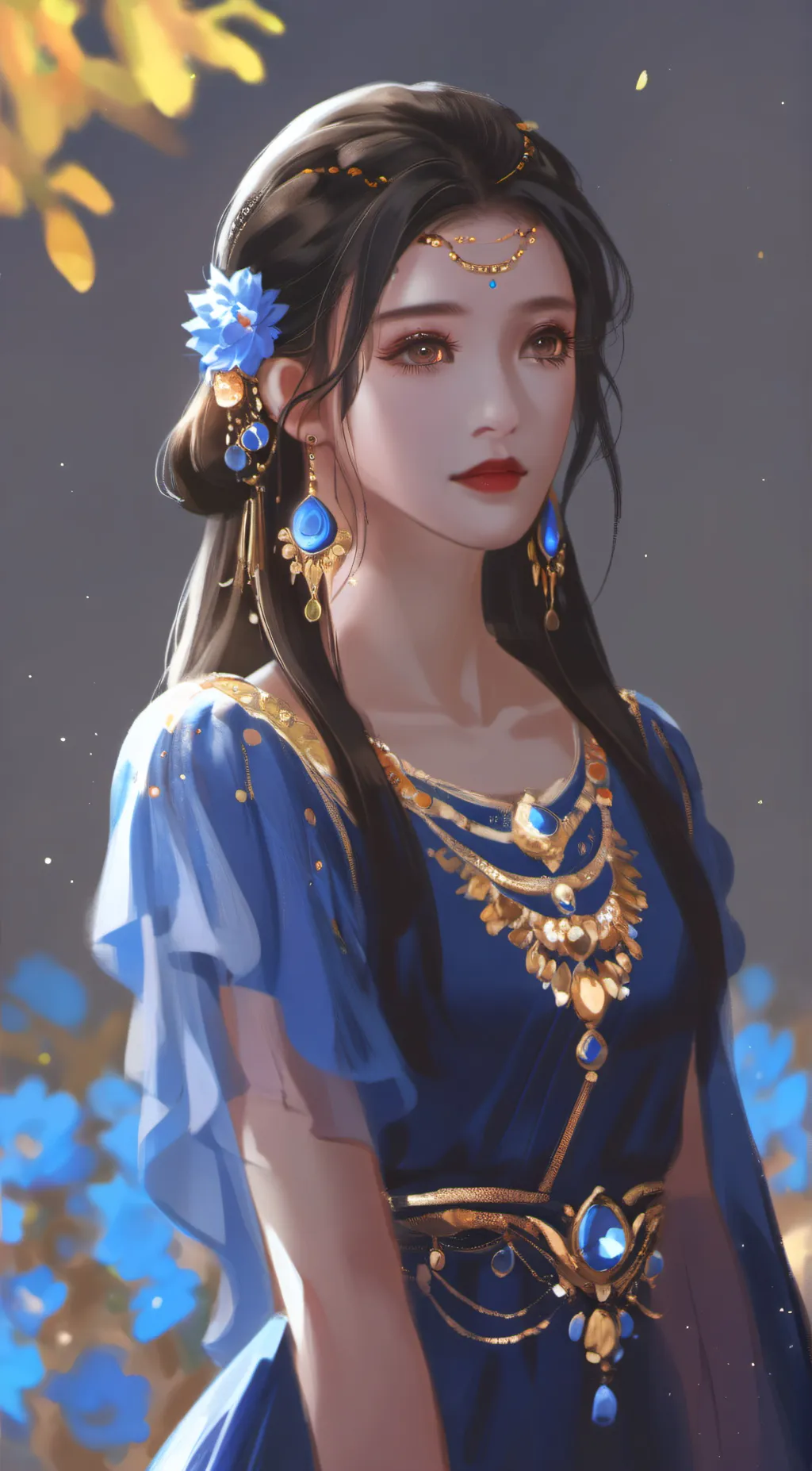 ai character: evi background