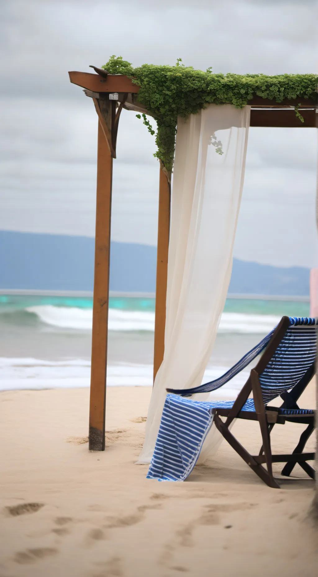 ai character: (MHA at the beach) background