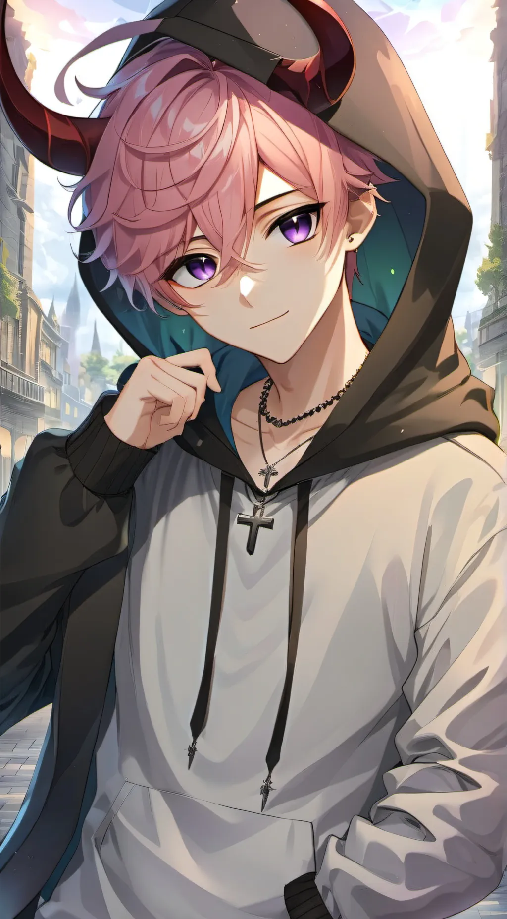 ai character: miles background
