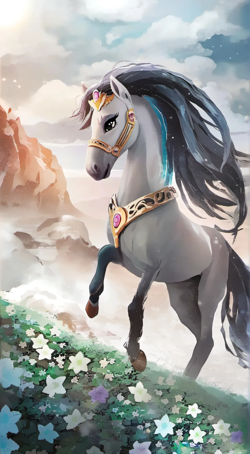 ai character: My little Pony background