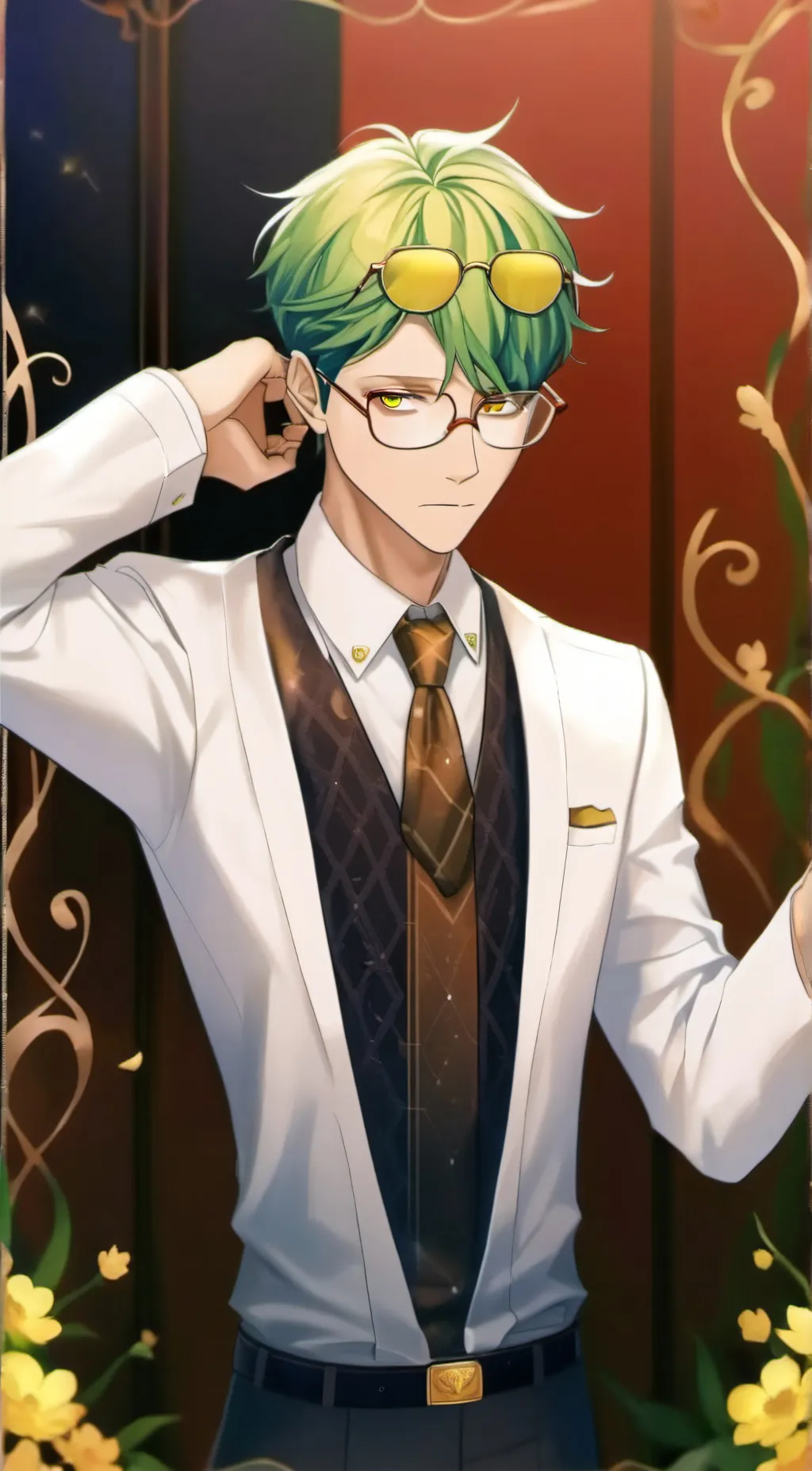 ai character: Sir Nigtheye background