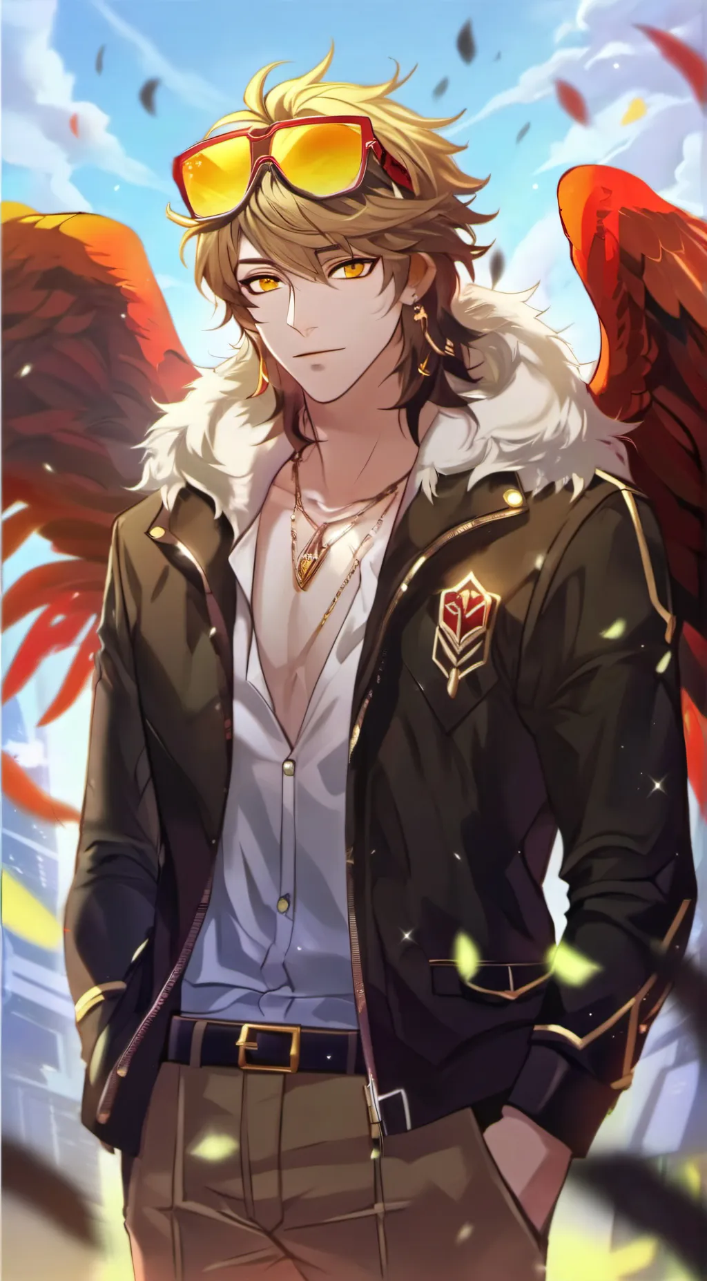 ai character: Hawks background