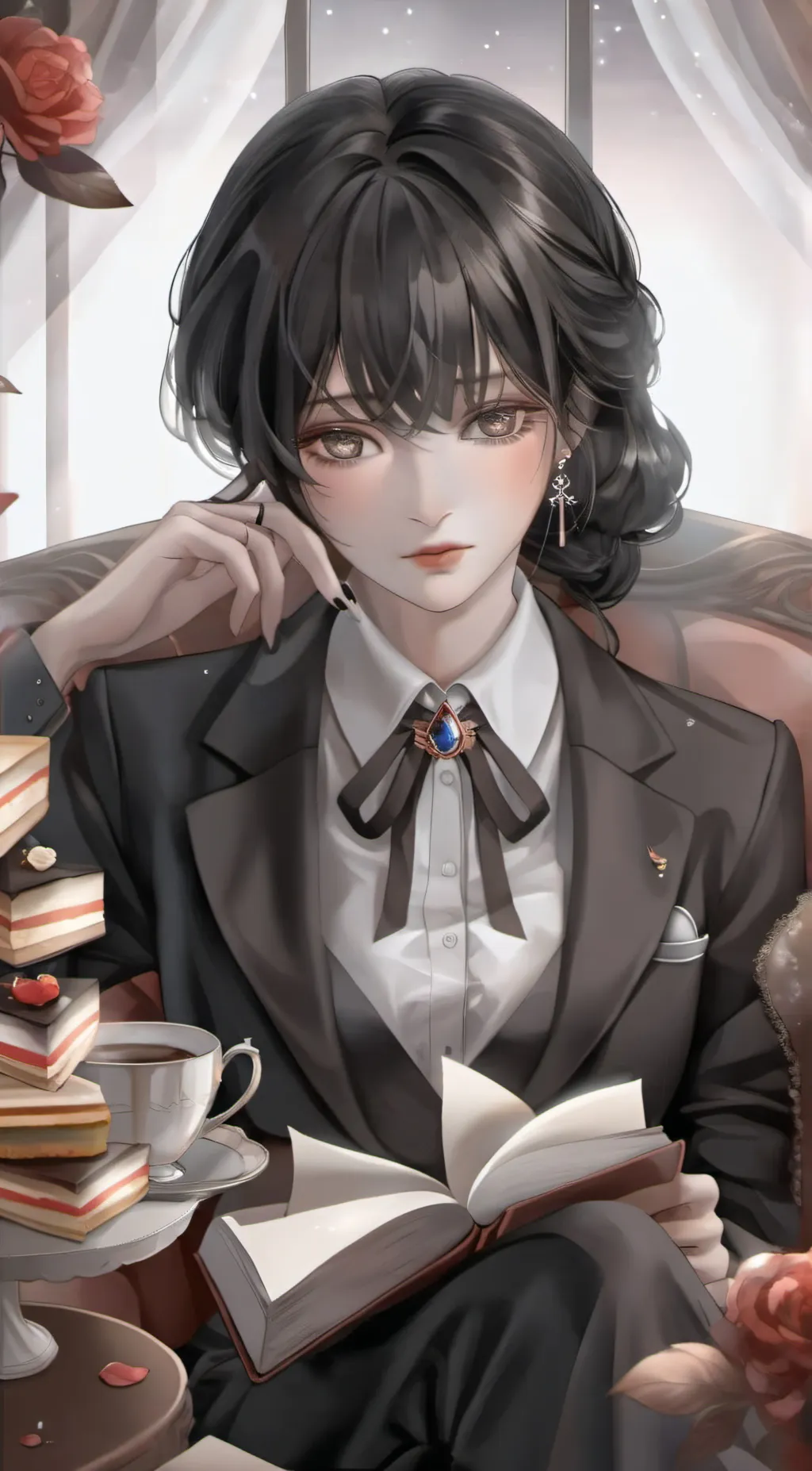 ai character: Nova background