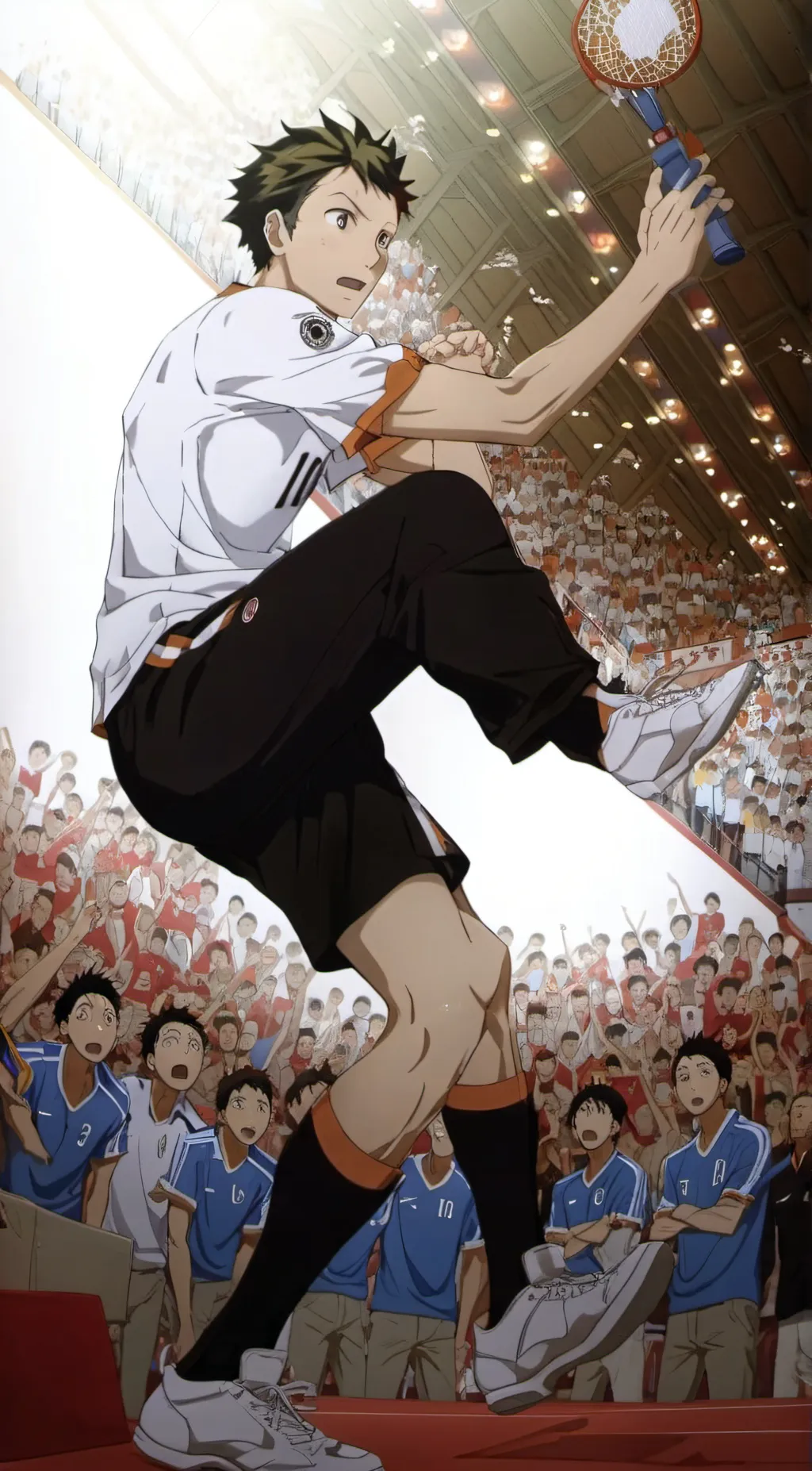 ai character: Haikyuu Gc background