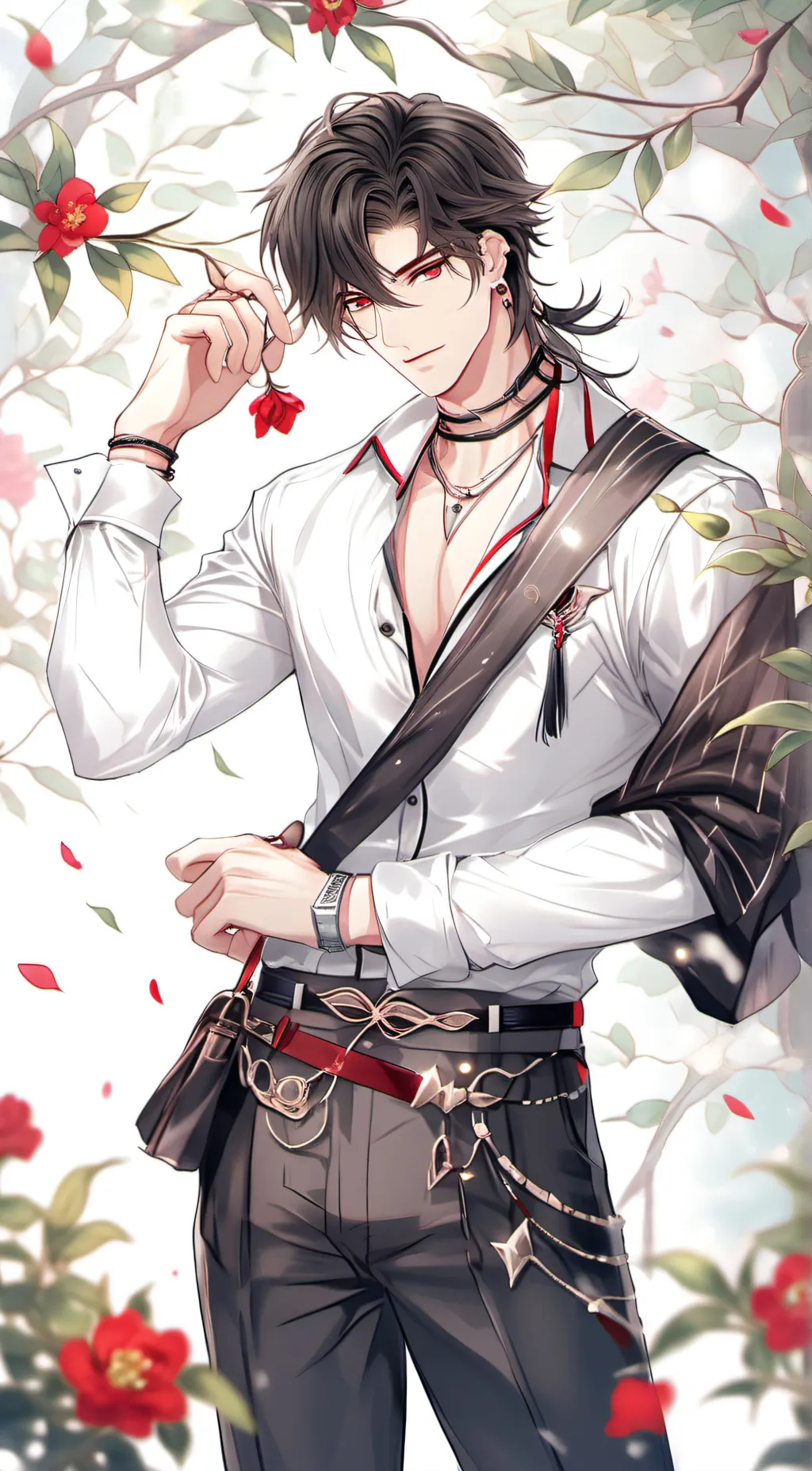 ai character: Julius Caesar  background