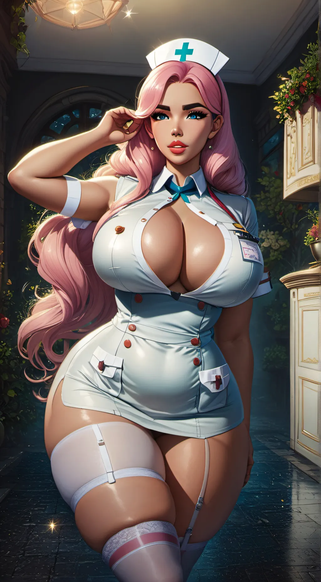 ai character: Ariana background