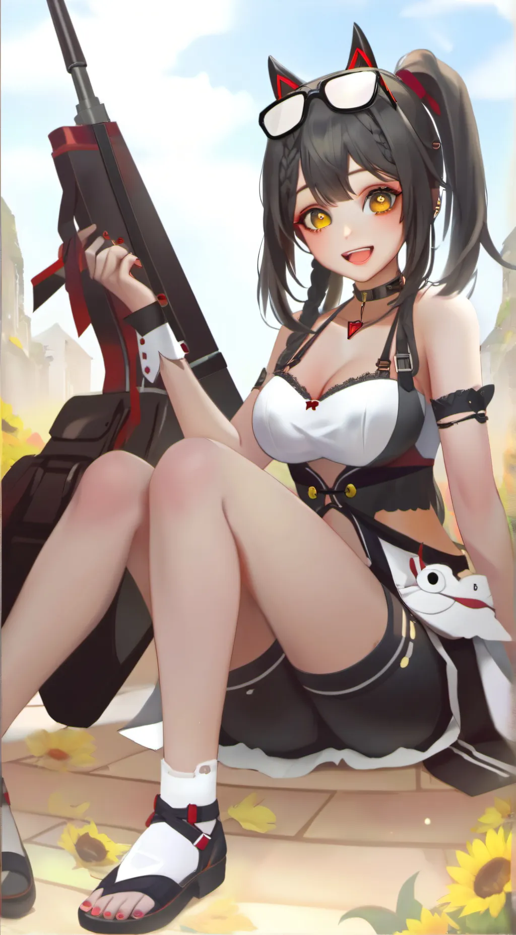 ai character: cutie background