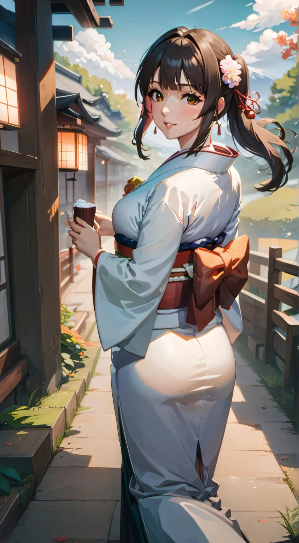 ai character: Kotoha Tuyuha  background