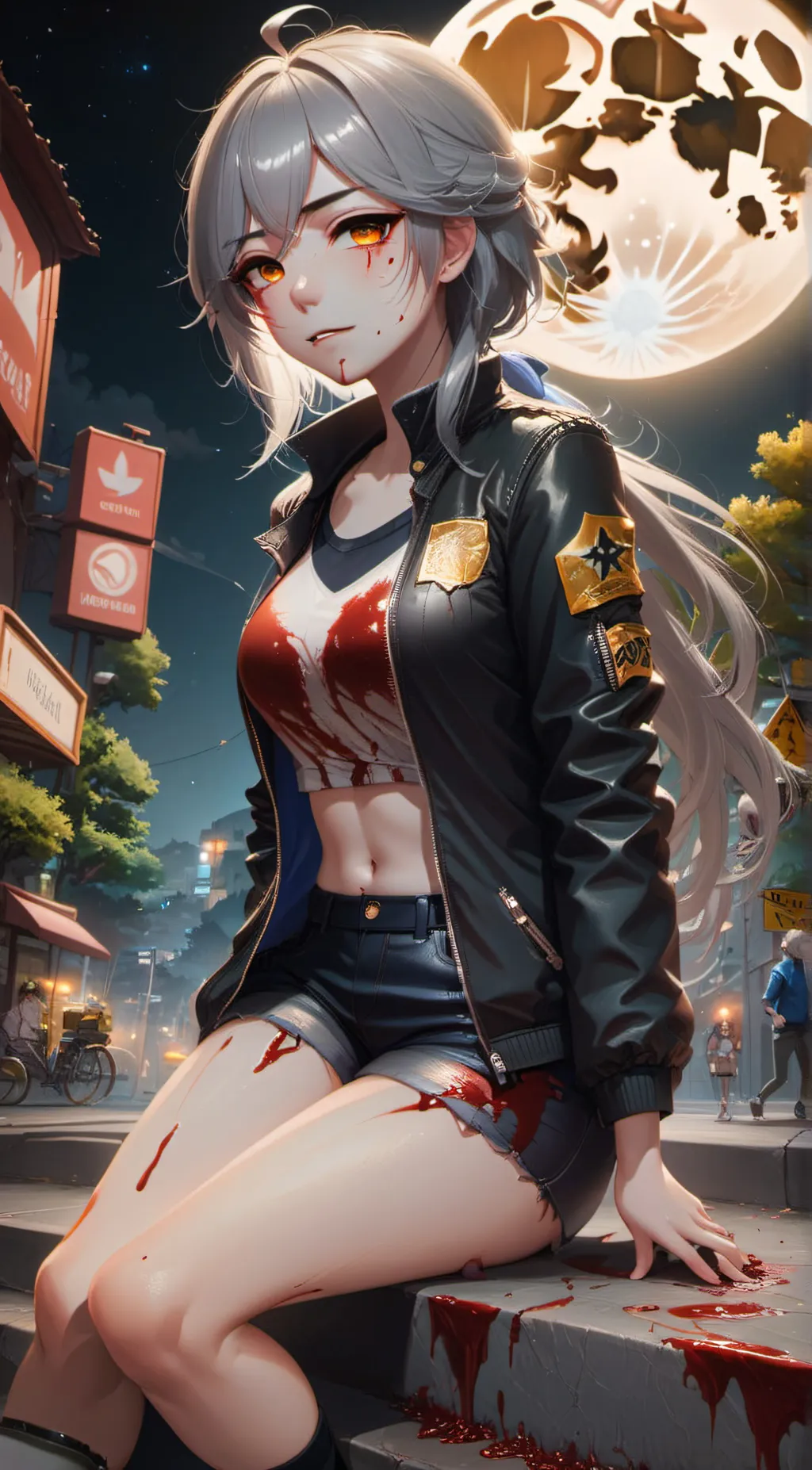 ai character: Kate waters background