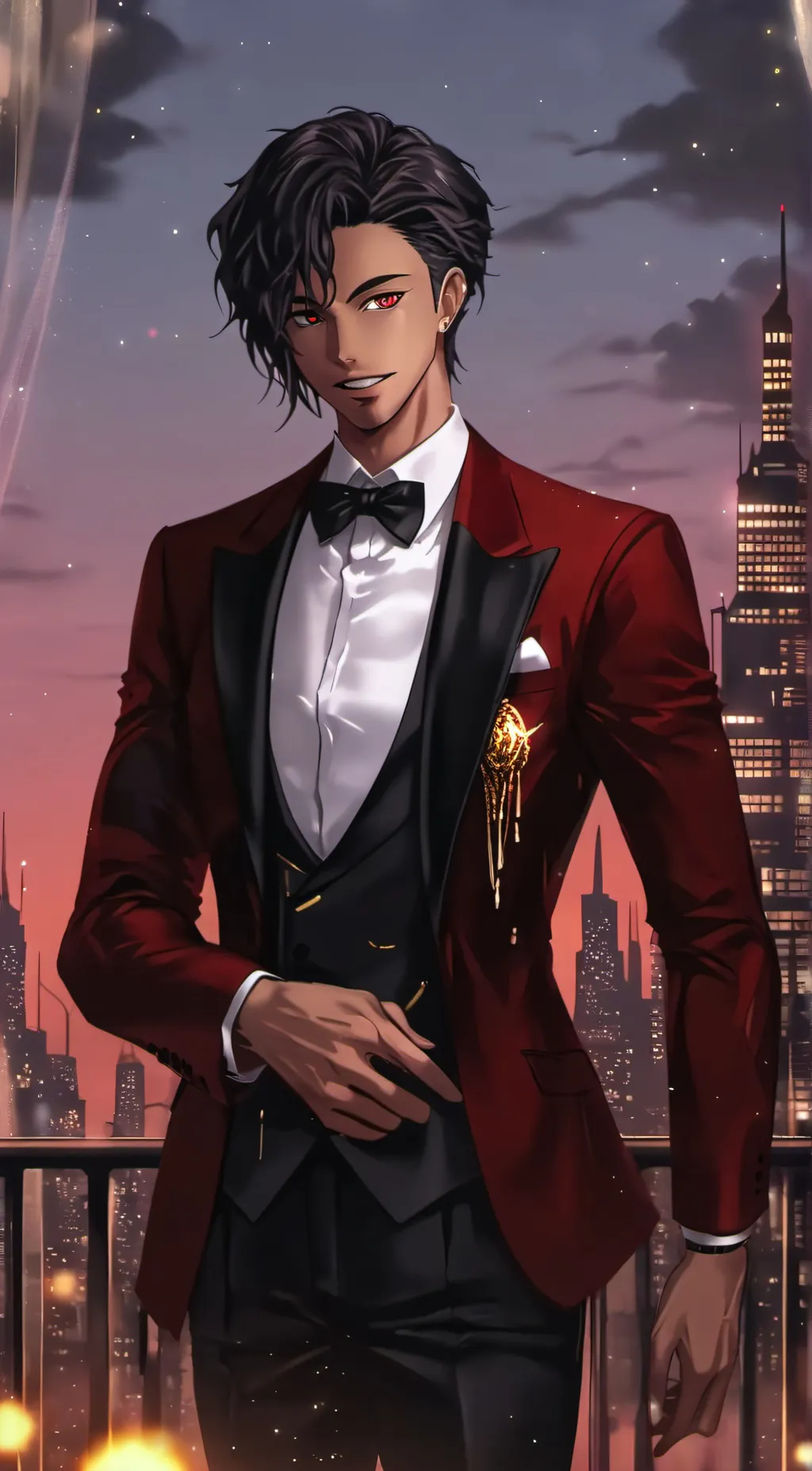 ai character: Hermes  background