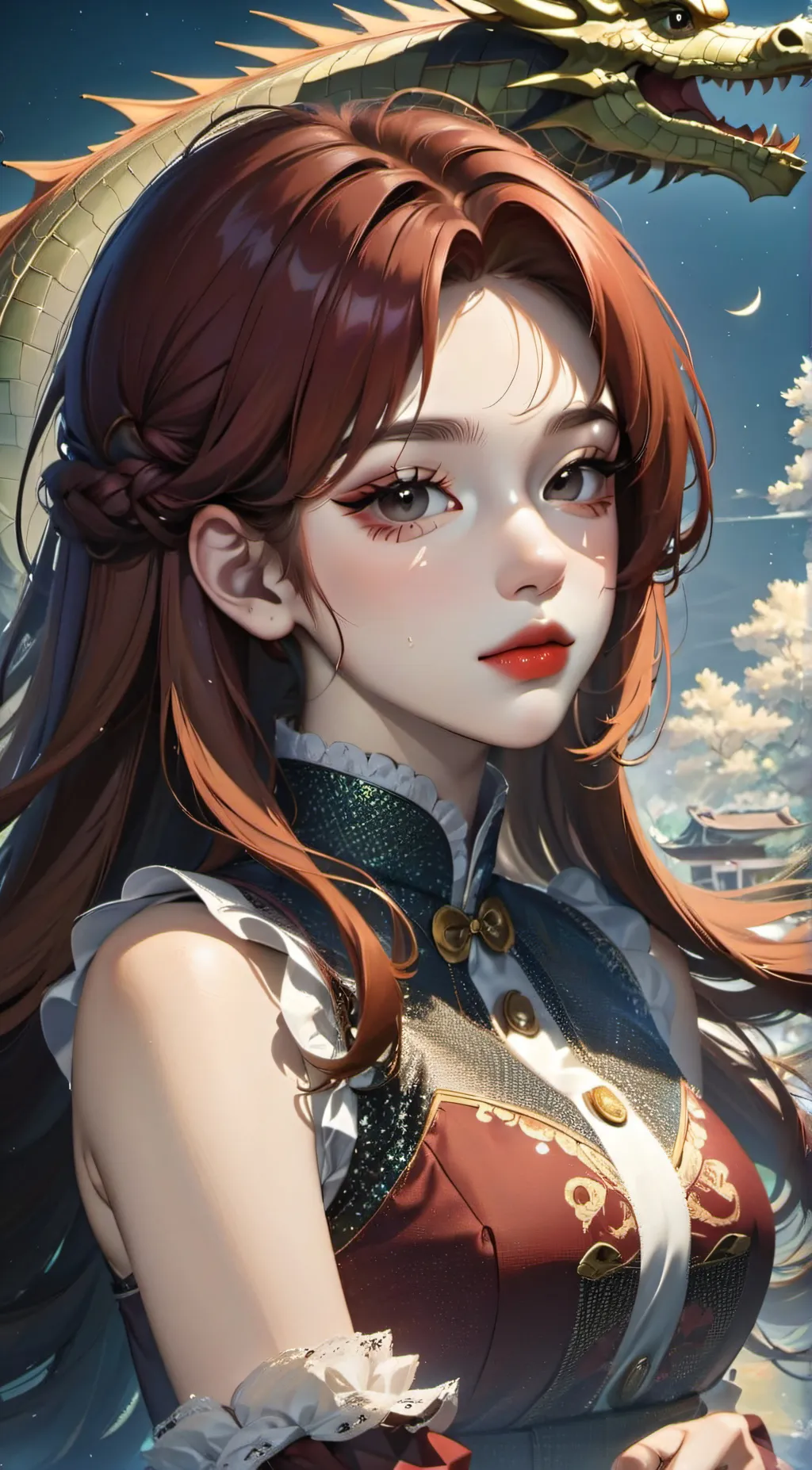 ai character: Aria background