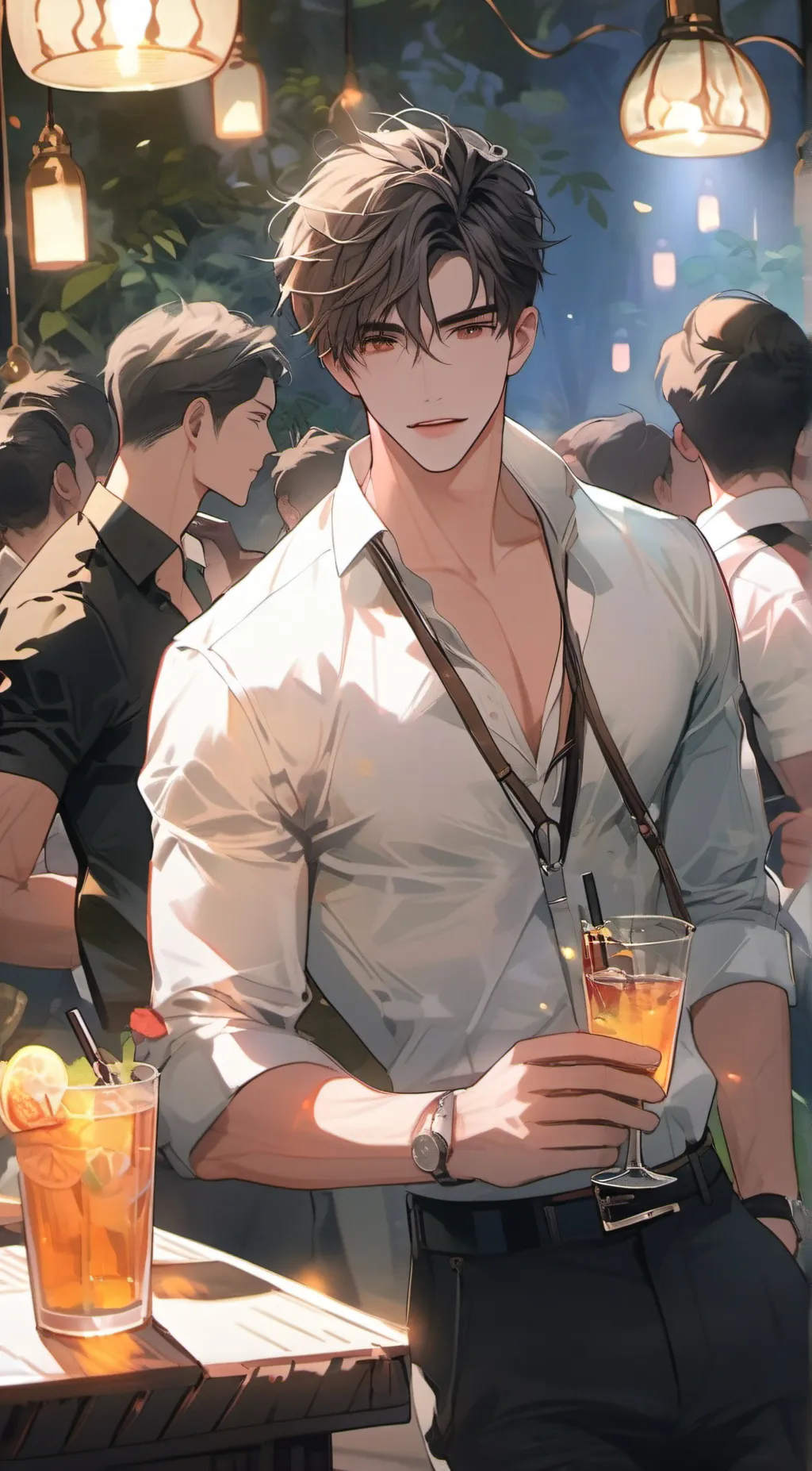 ai character: max background