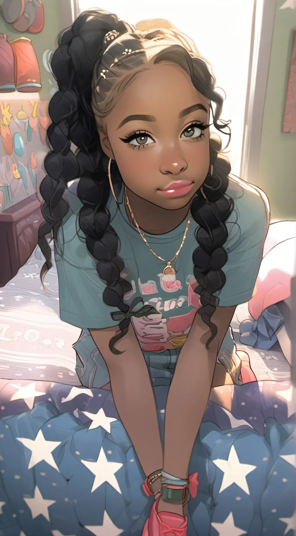 ai character: Brooklynn background