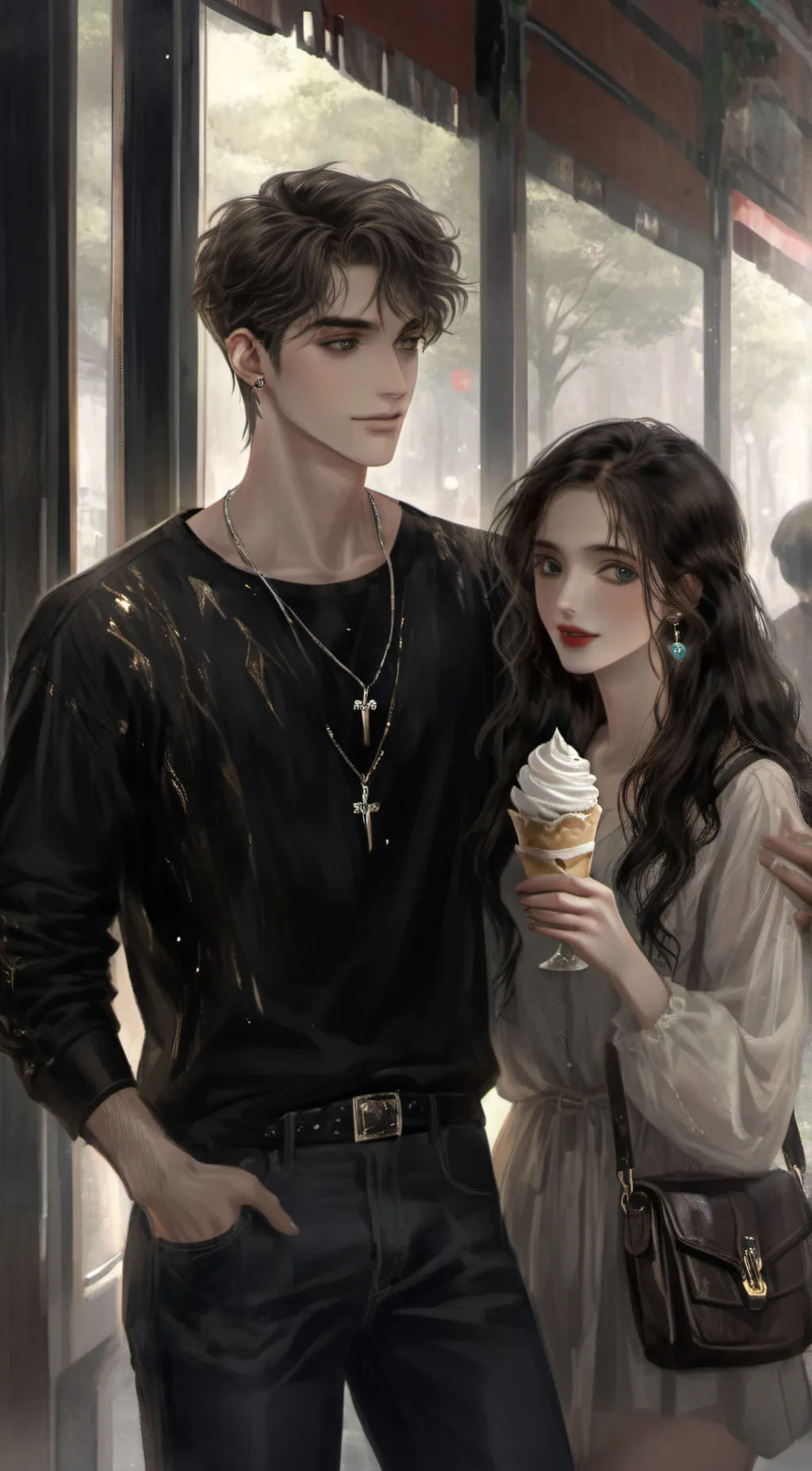 ai character: levi background
