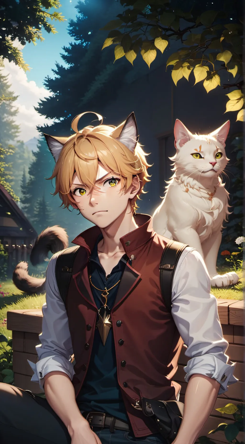 ai character: levi background