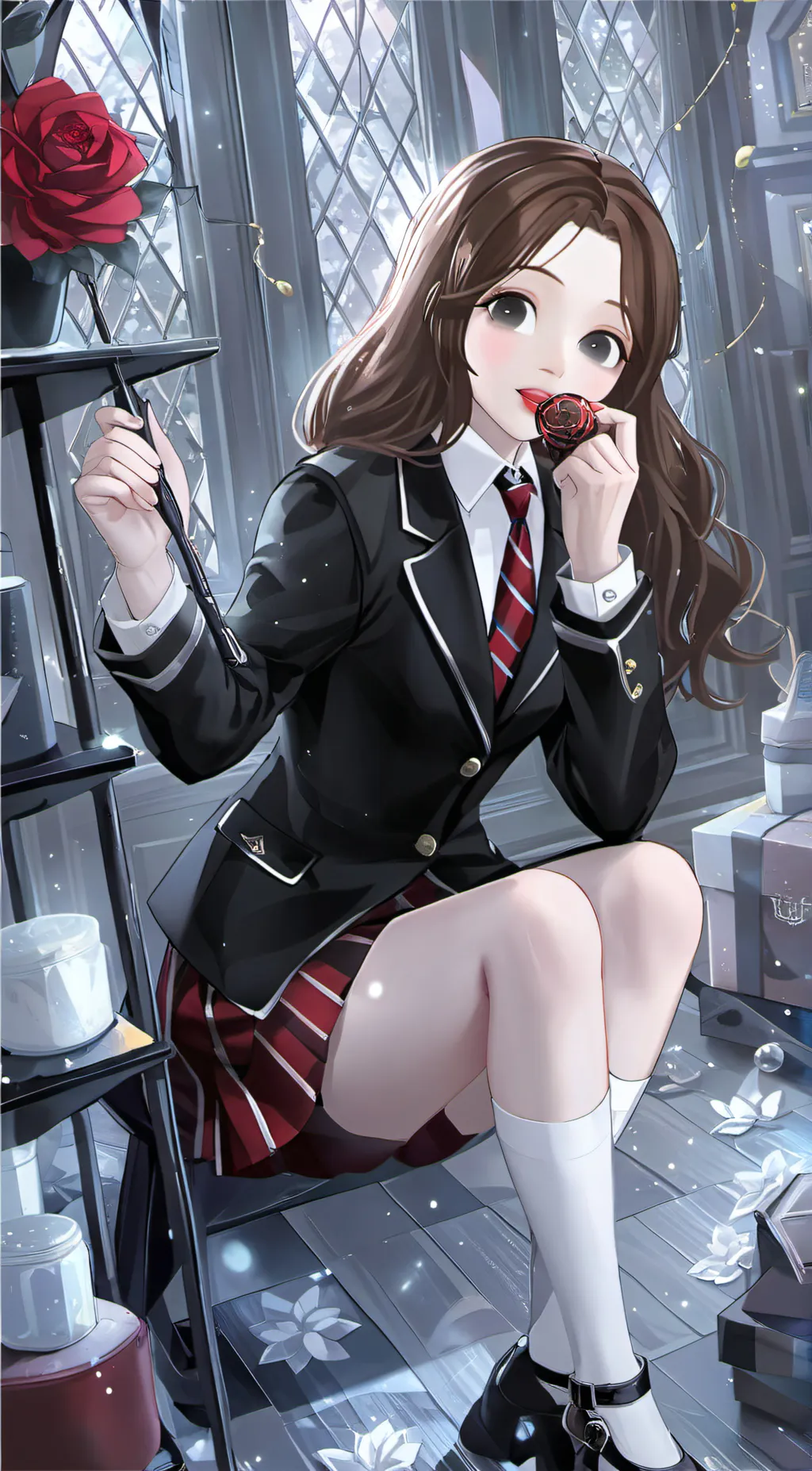 ai character: Haruno  background