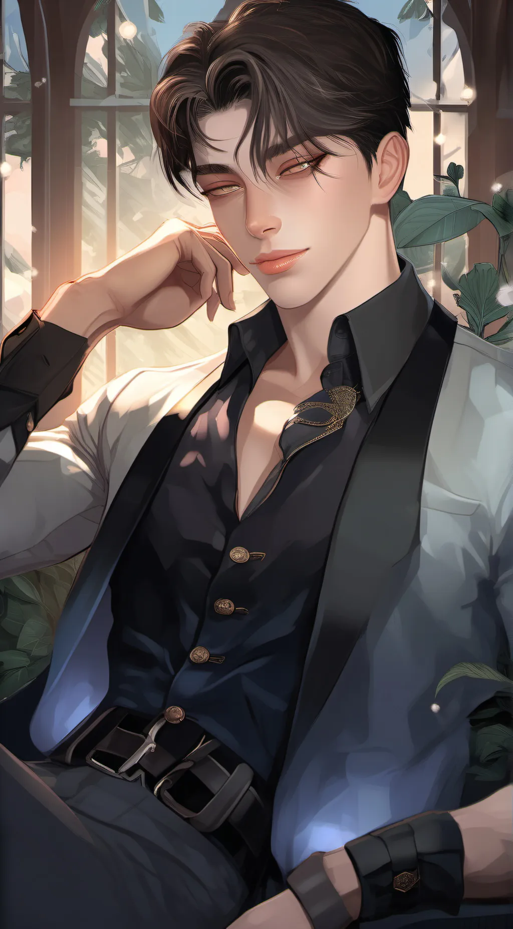 ai character: Akio background