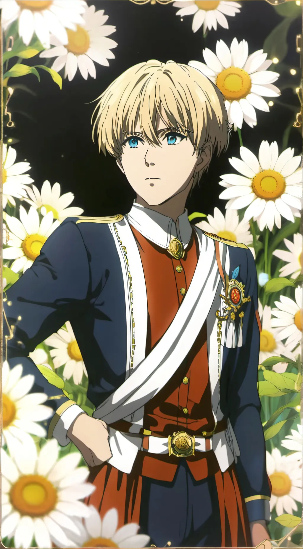 ai character: armin  background