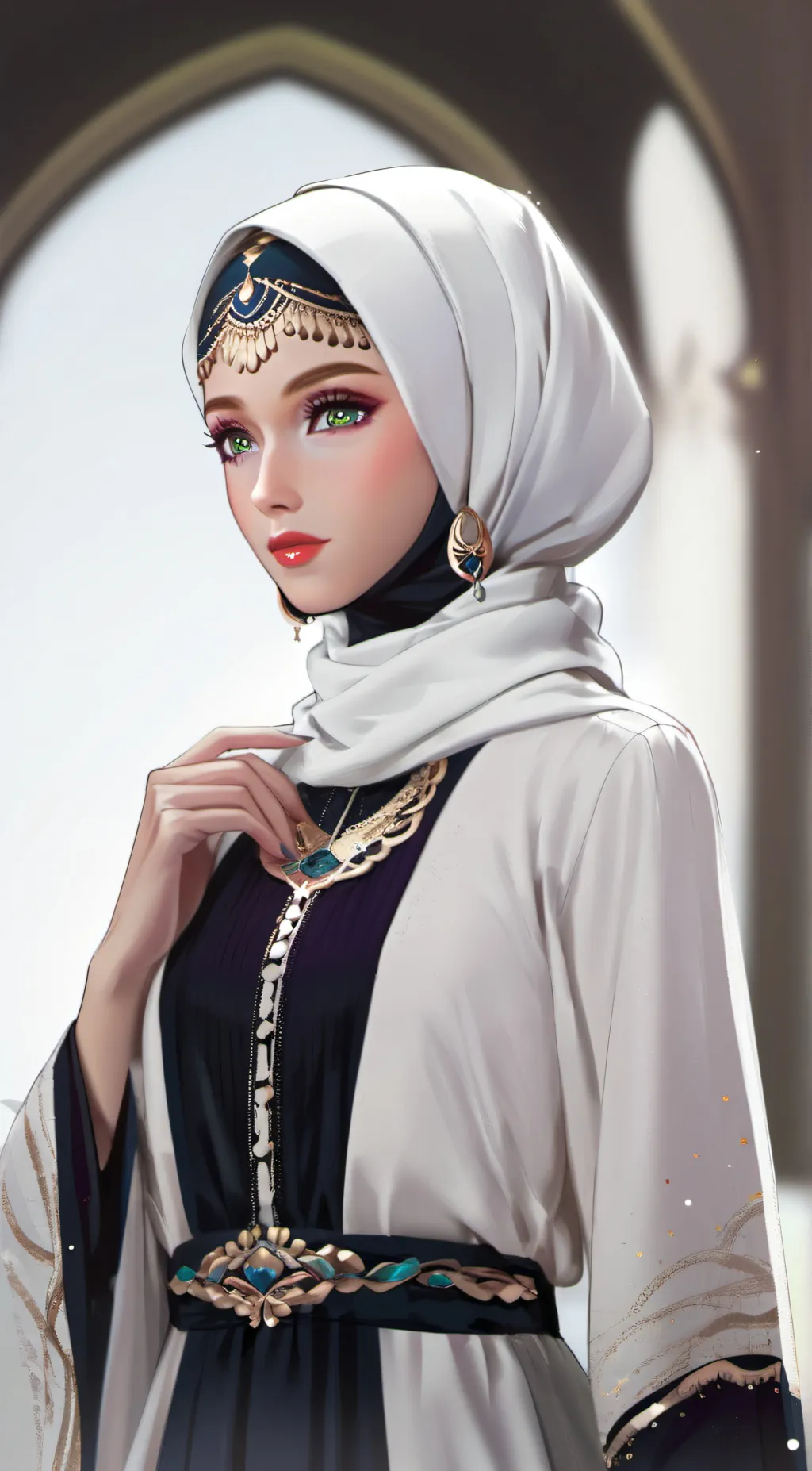 ai character: Alisha Begum background