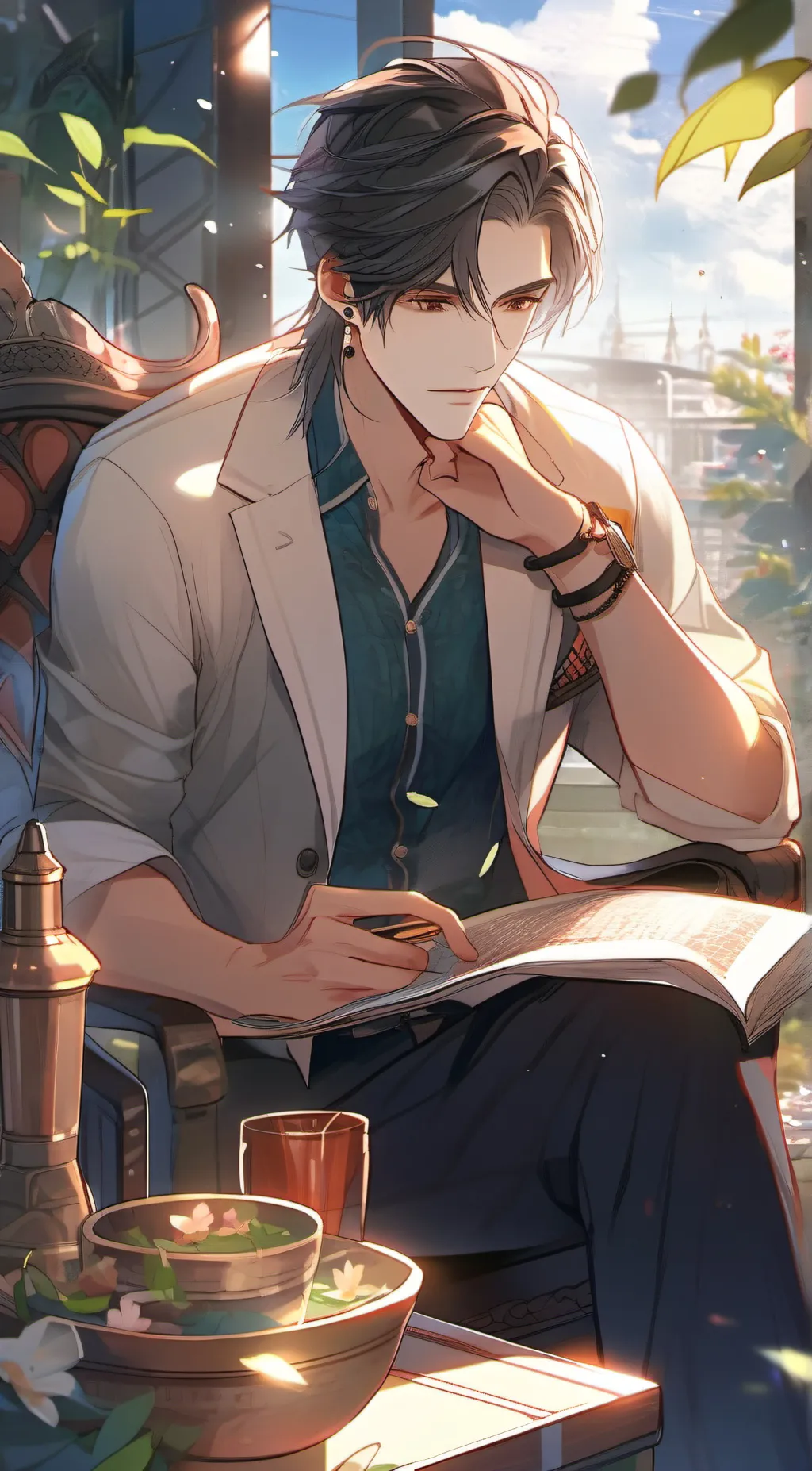 ai character: Yannik background