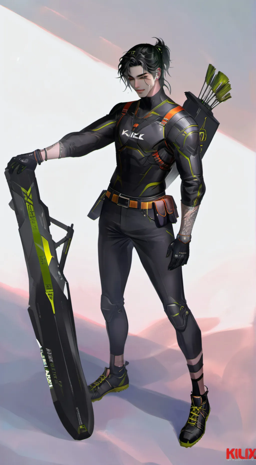 ai character: Klix  background
