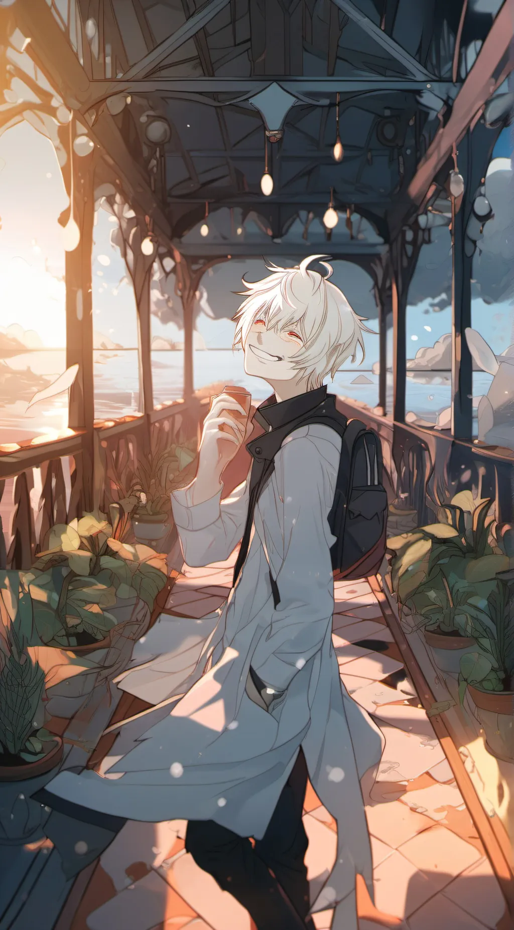 ai character: Bakugo gf background