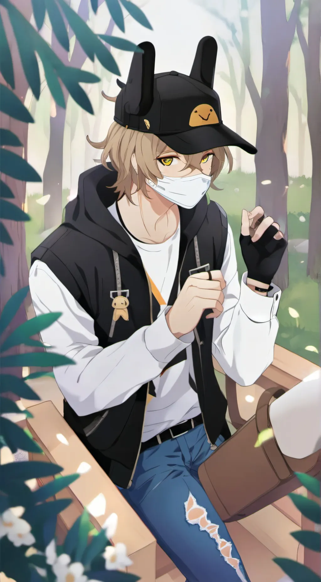 ai character: Crime  background