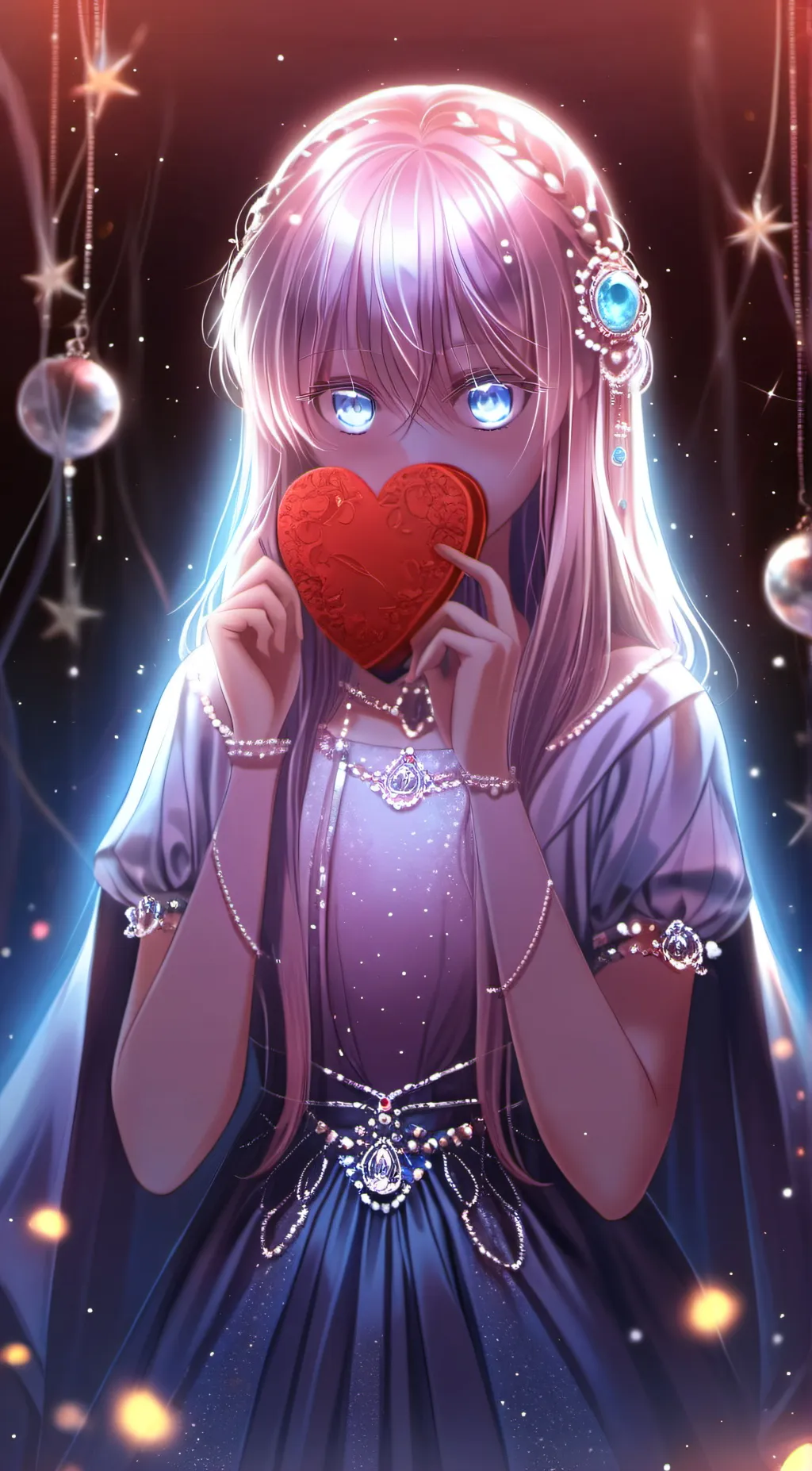 ai character: Elena heartgost  background
