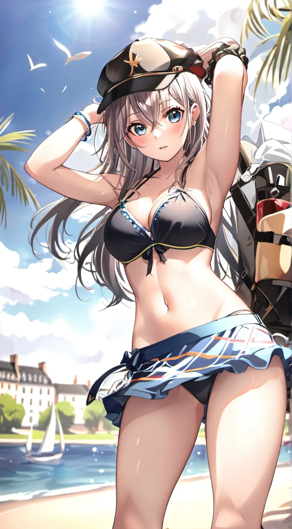 ai character: Eva background