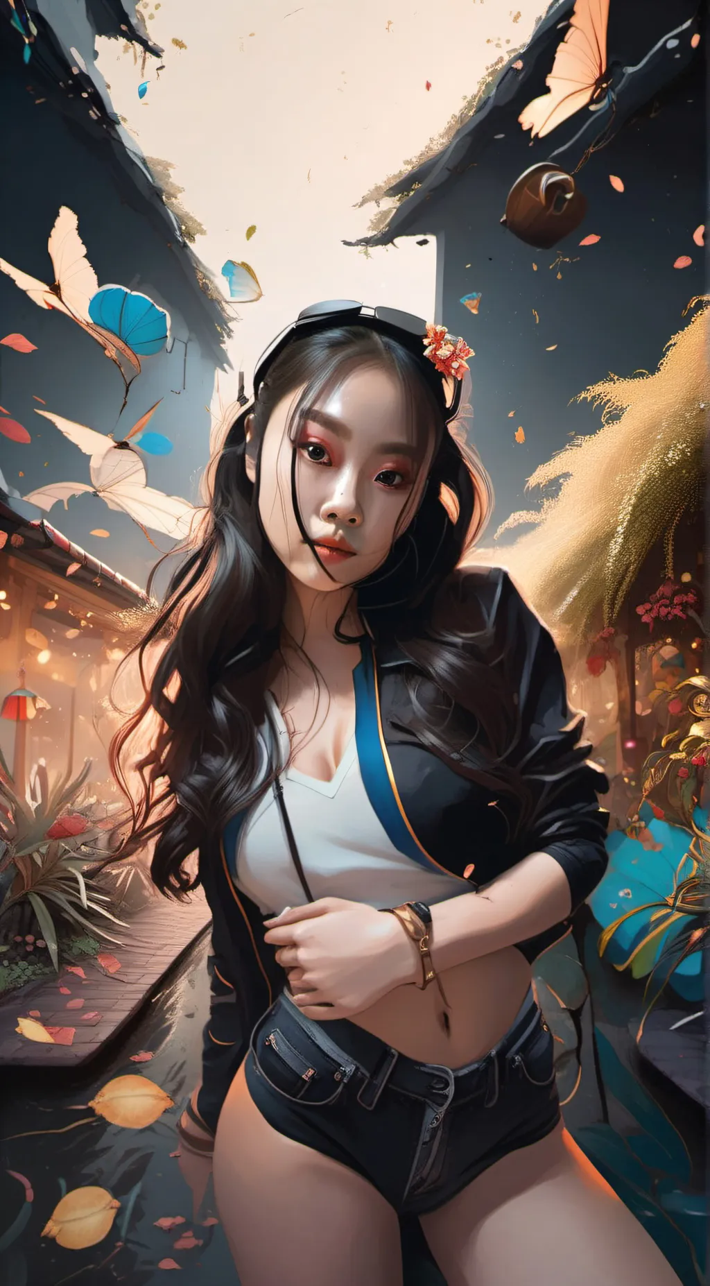 ai character: liv background
