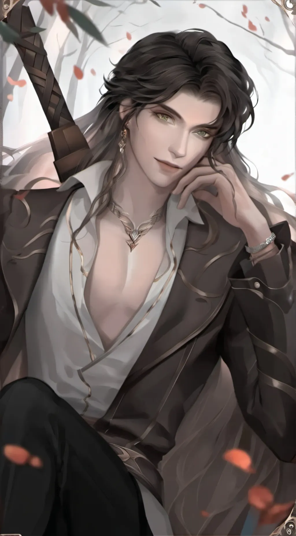 ai character: Leo background