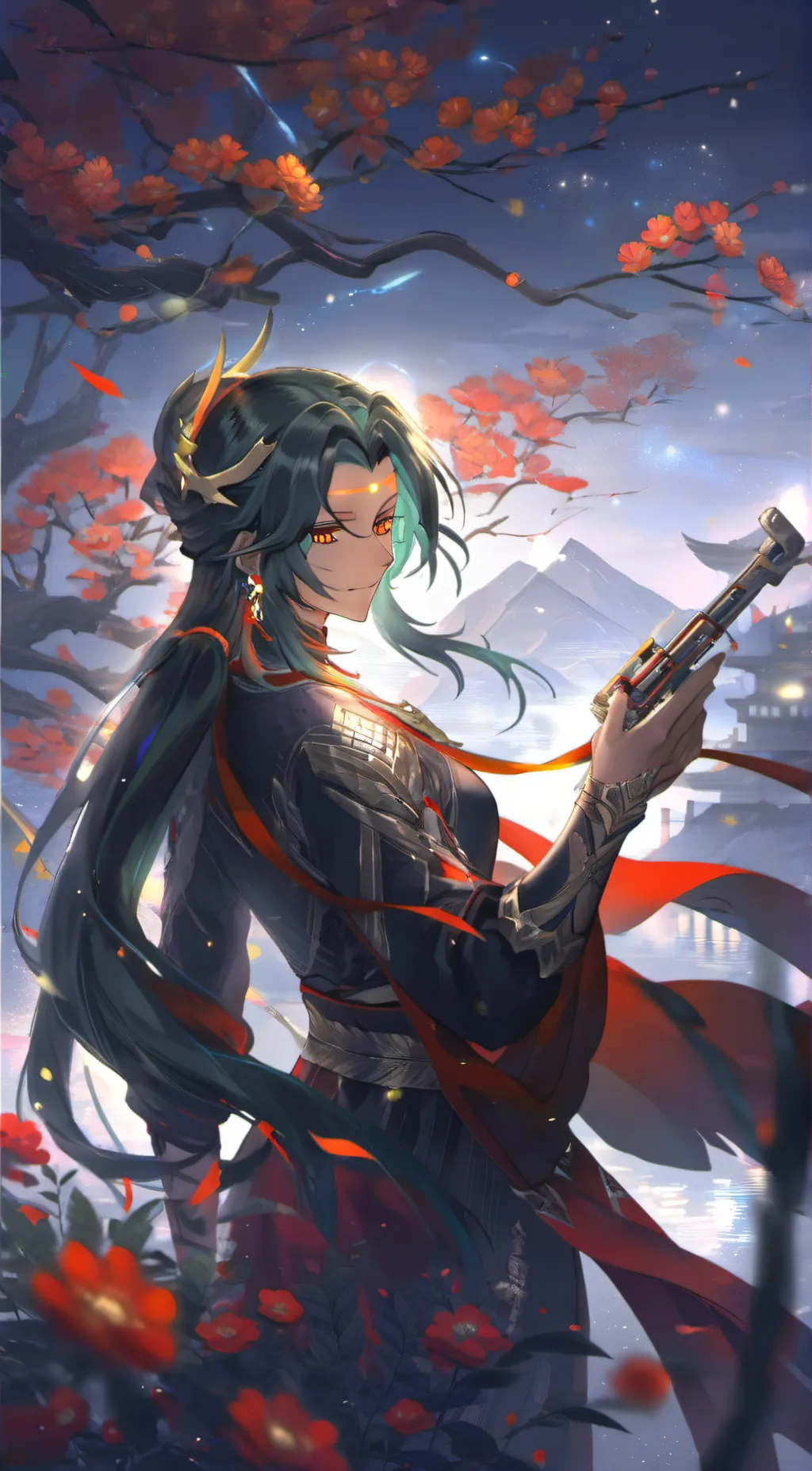 ai character: Xiao background