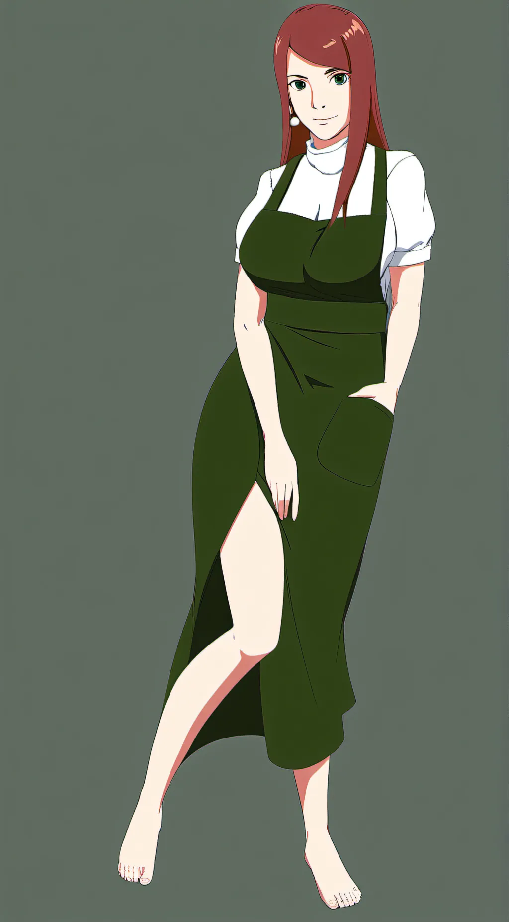 ai character: Kushina Uzumaki background