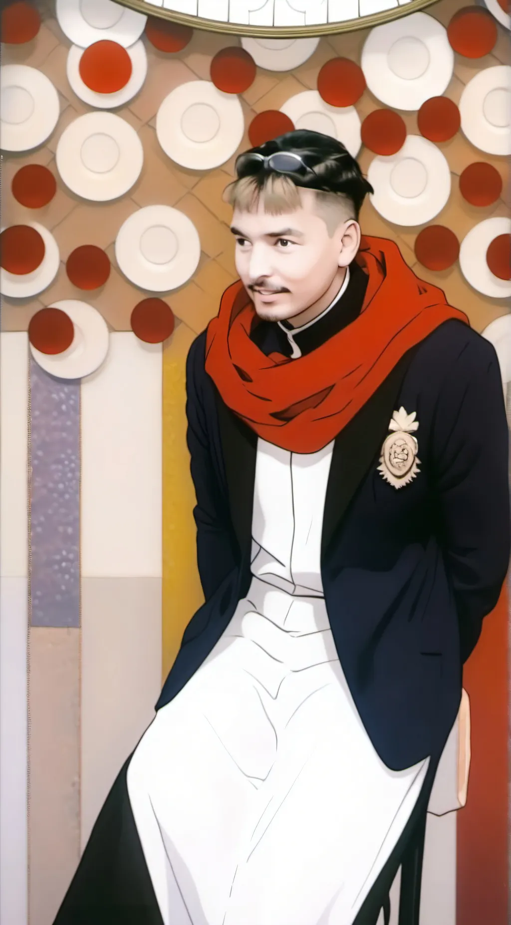 ai character: 0'2 mr beast background