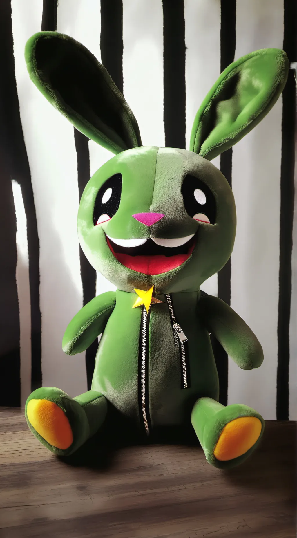 ai character: Hoppy Hopscotch background