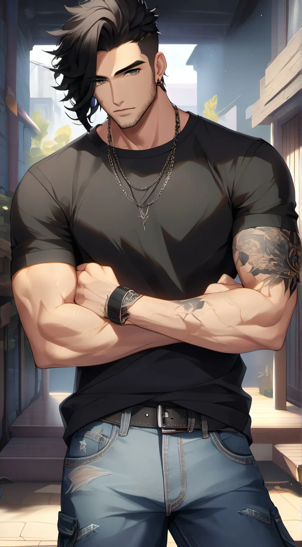 ai character: Xavier background