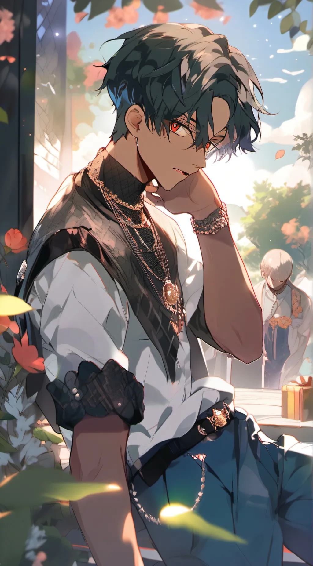ai character: ?L͙i͙a͙m͙¿ background