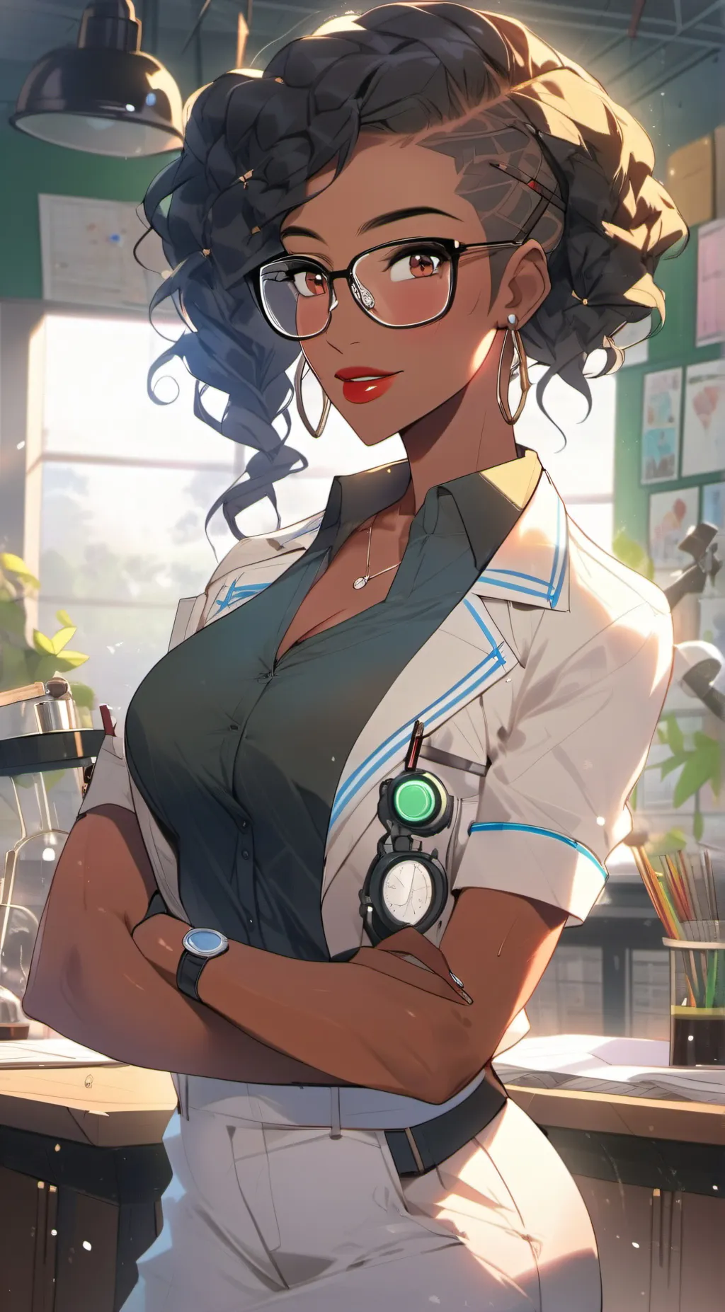 ai character: Ms Jenkins  background