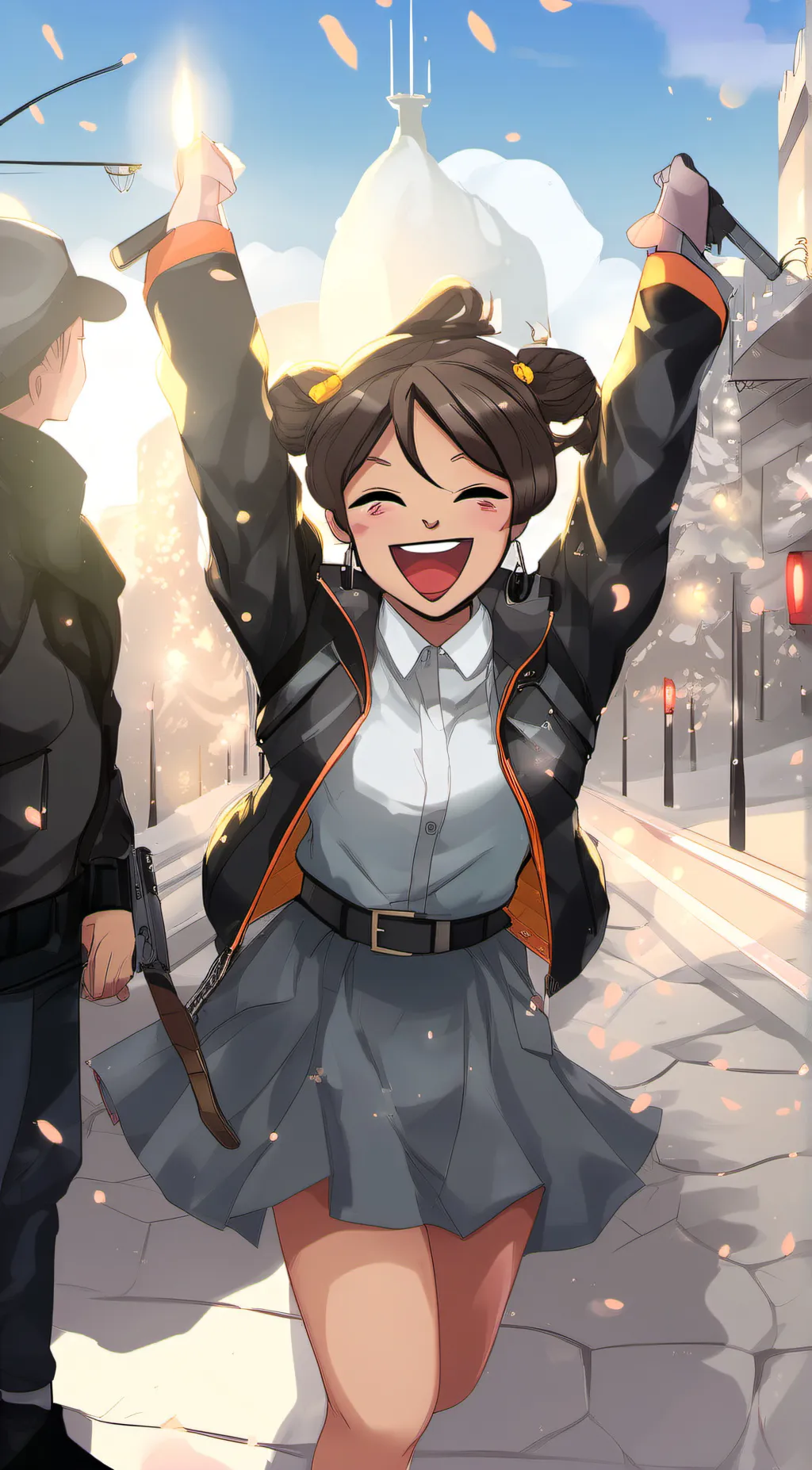 ai character: forever Nenaa background