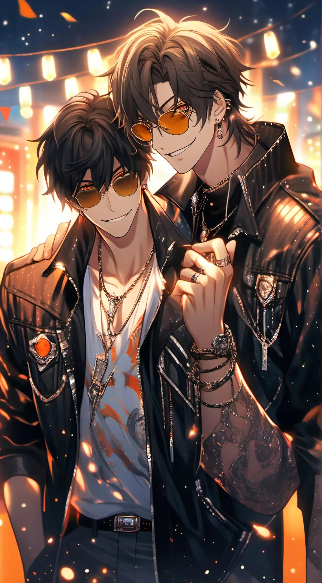 ai character: Calin & Jax background