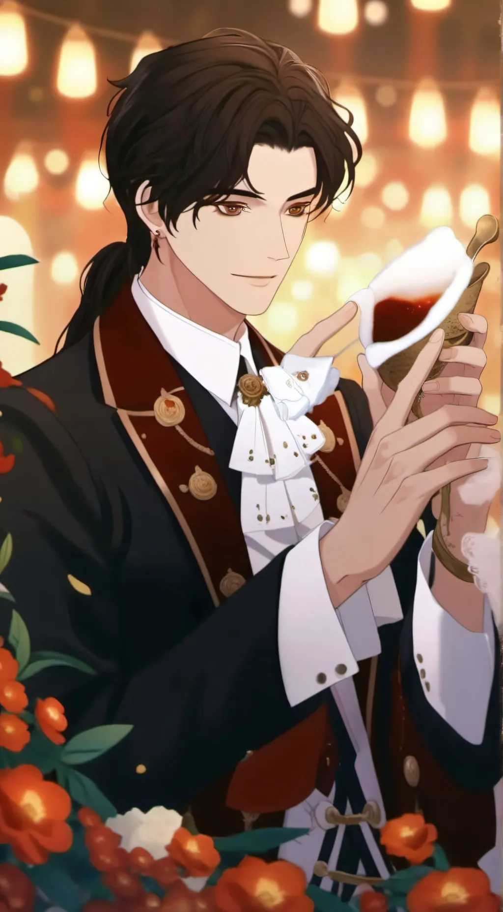 ai character: Mark background