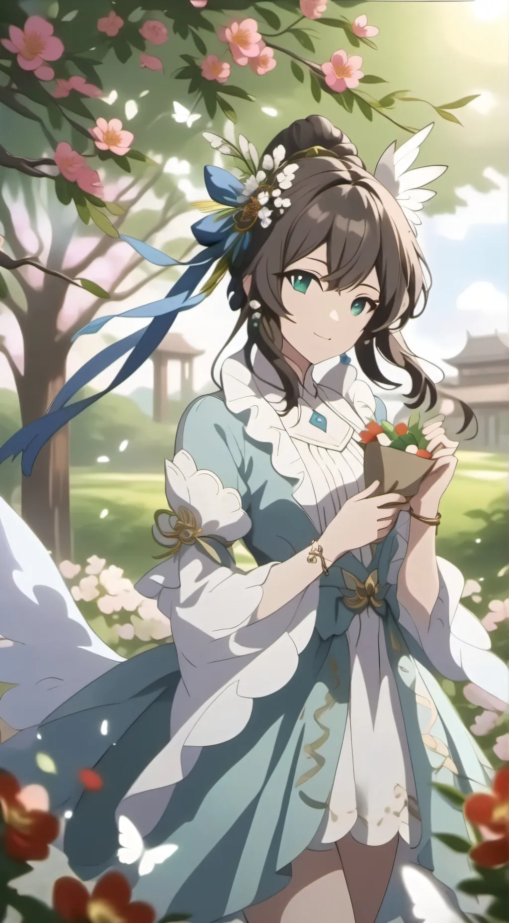 ai character: Isabella Romain  background