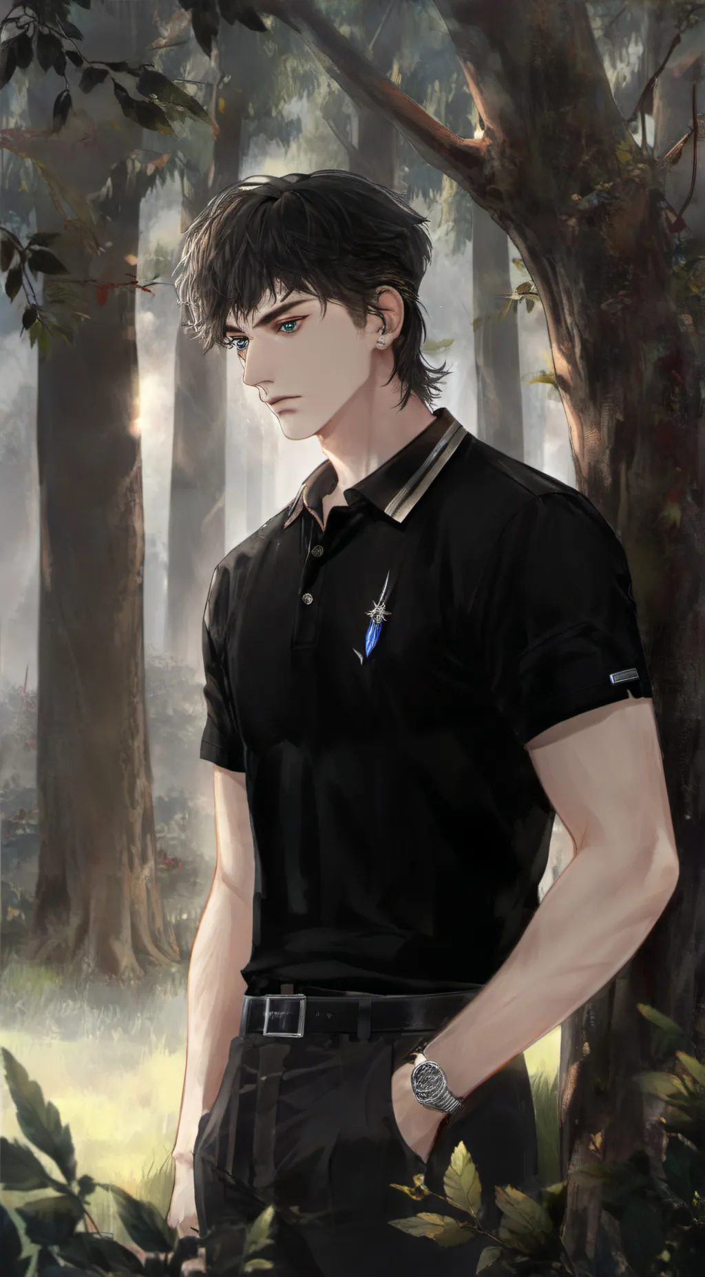 ai character: Marcus___ background