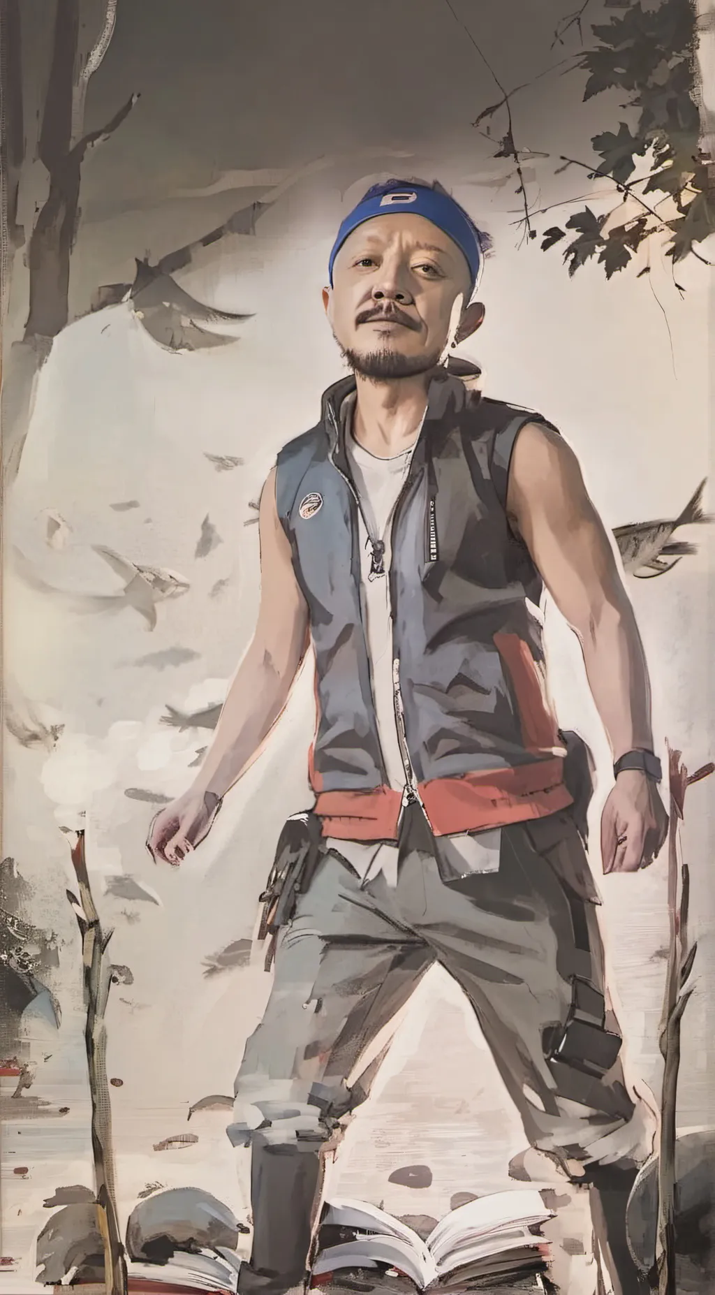 ai character: Wong Fei Heng background